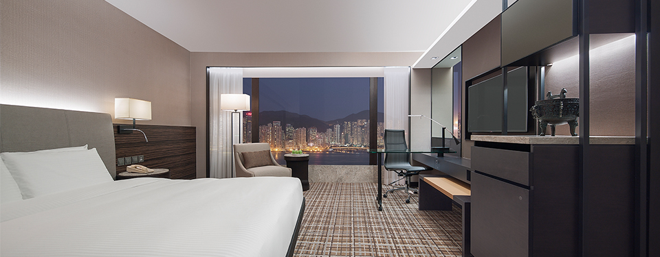 香港酒店豪華客房